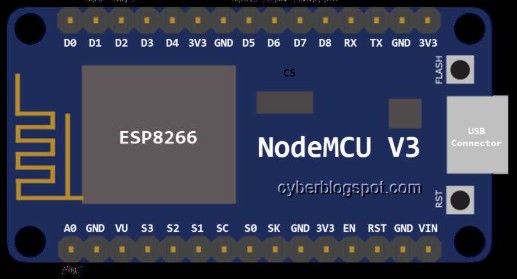 NodeMCU ESP8266 V3 Lua CH340 WiFi Development Board