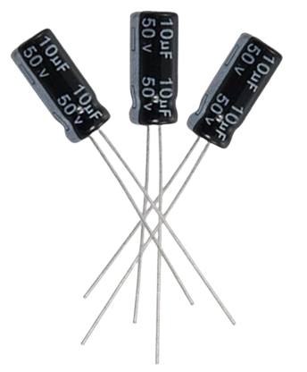 10 µF Capacitor – Electrolytic / Ceramic (Various Voltages)