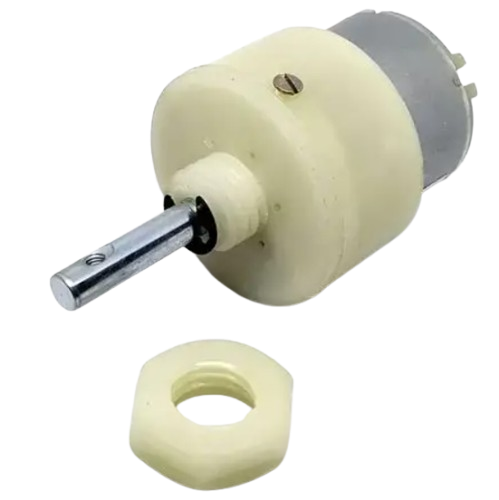12V DC Geared Motor – 300 RPM (High-Speed, Medium Torque)