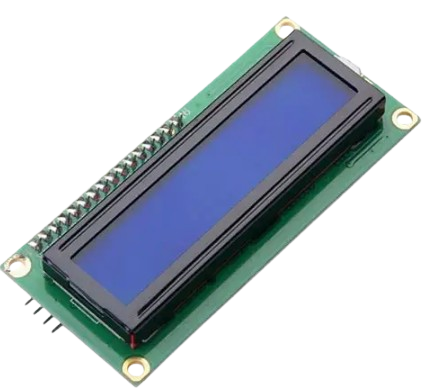 LCD 16x2 Display with I2C Interface