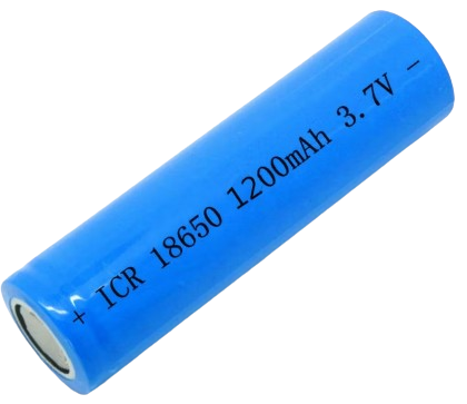 18650 1200mAh Li-ion Rechargeable Battery