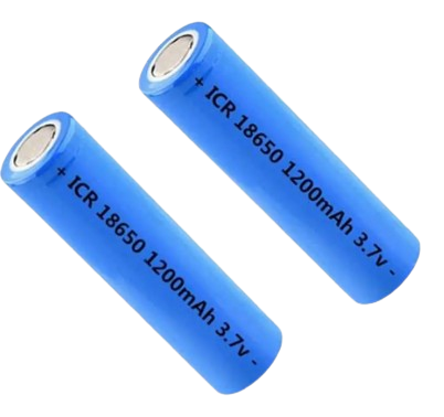 18650 1200mAh Li-ion Rechargeable Battery