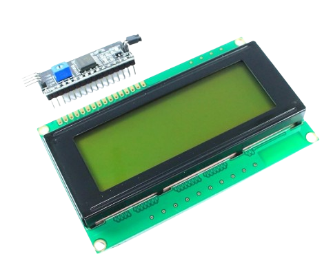 LCD 20x4 Display with I2C Interface
