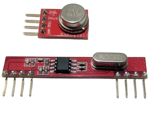 433MHz RF Transmitter & Receiver Module