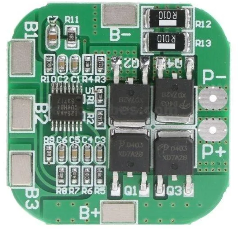4S 18650 Battery Protection BMS Board 20A