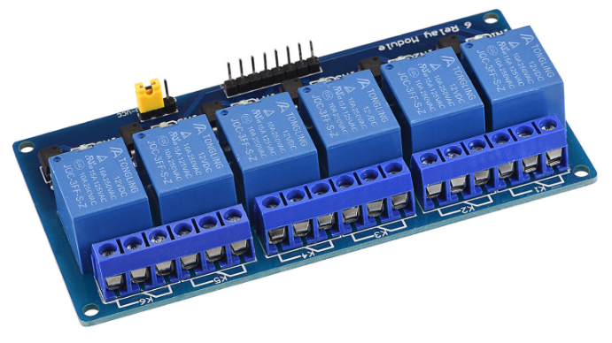 6 Channel Relay Module 12V