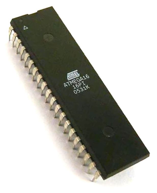 ATmega16 Microcontroller – 8-bit AVR Microcontroller (40 Pin, 16KB Flash)