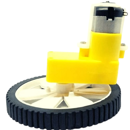 200 RPM BO Motor – DC Geared Motor (Battery Operated)