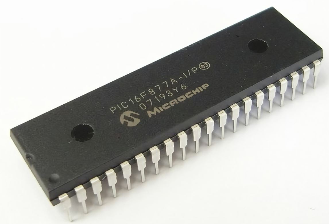 PIC16F877A Microcontroller – 8-Bit, 40-Pin, High-Performance MCU