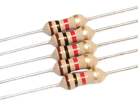 1 kΩ Resistor – Fixed Value (Through-Hole / Axial)