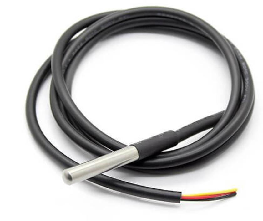 Waterproof DS18B20 Digital Temperature Sensor – Stainless Steel Probe